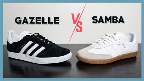 samba vs gazelle adidas